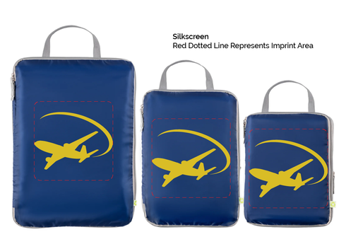 GreenVoyage Recycled Compression Travel Cubes