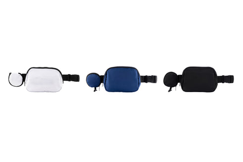 EcoChic Recycled Belt Bag & Bottle Bag
