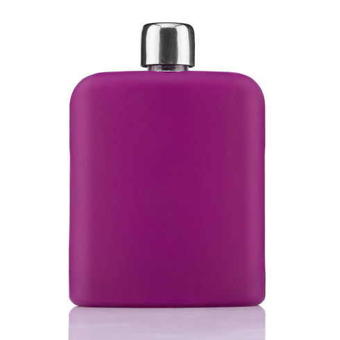 6 oz Hipster Flask Bottle