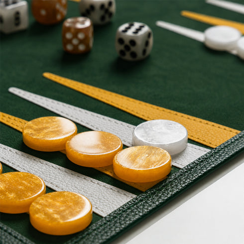 Heritage Roll-Up Backgammon Set