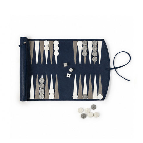 Heritage Roll-Up Backgammon Set