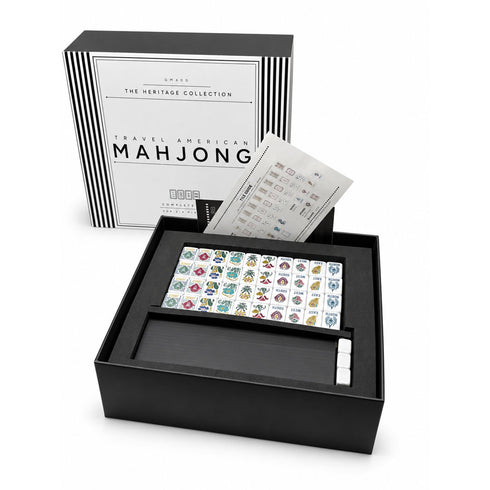 Heritage American Travel Mahjong Set