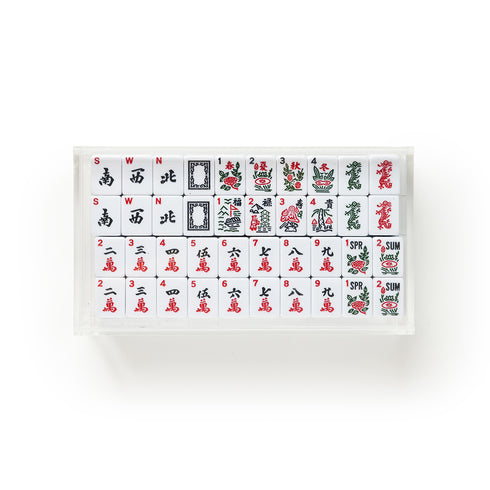 Heritage American Acrylic Mahjong Set