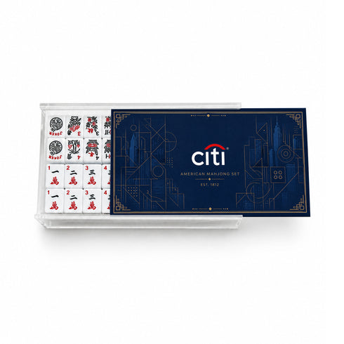 Heritage American Acrylic Mahjong Set