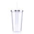 20 oz Venti Slurpy Clear with Solid Lid Tumbler